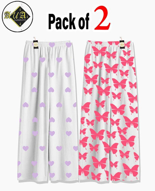 pack of 2 Mini heart & Butterfly trouser 3