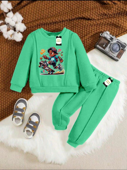WINTER COLLECTION FOR KIDS TRACKSUIT SWEARTSHIRT TROUSERS
